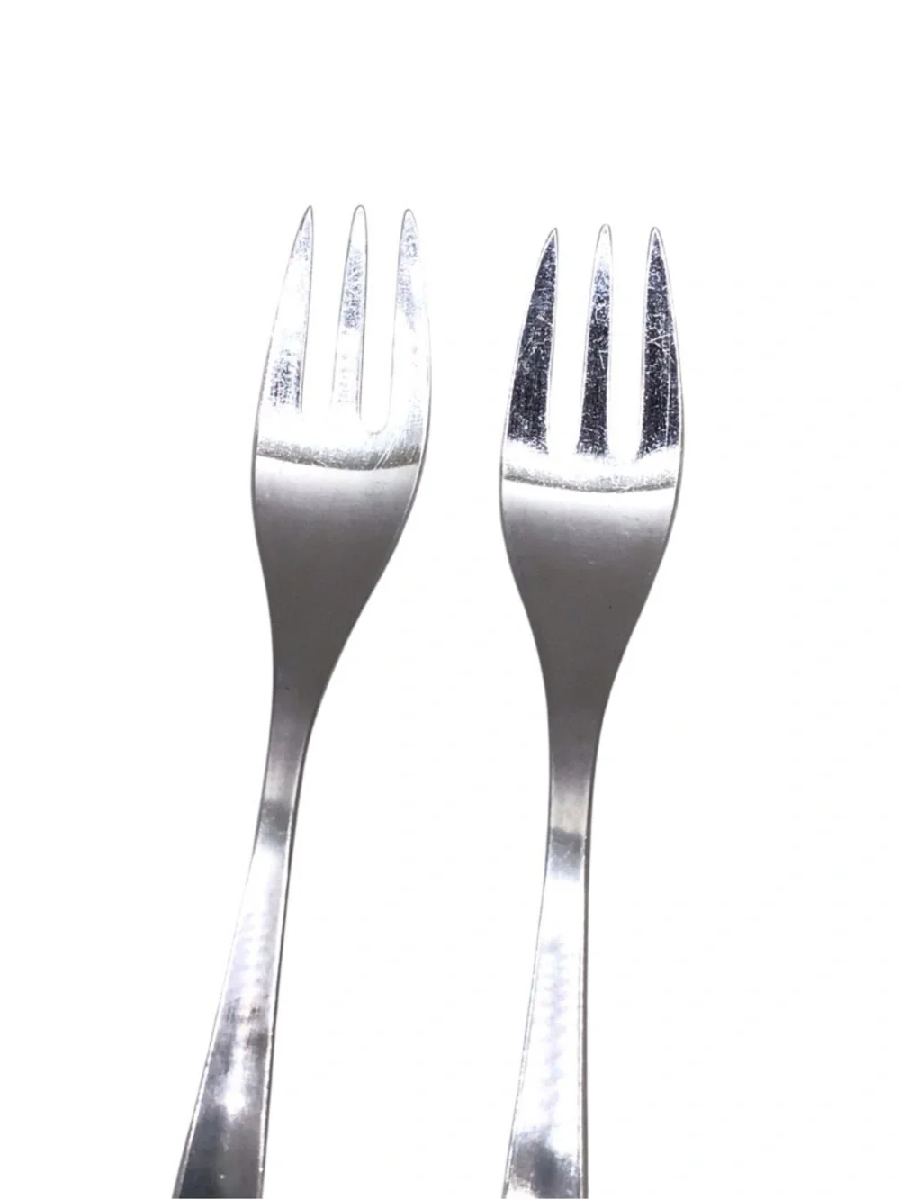Vintage WMF Cromargan Cocktail Seafood Forks Set of 2 Stainless Steel Germany 6”